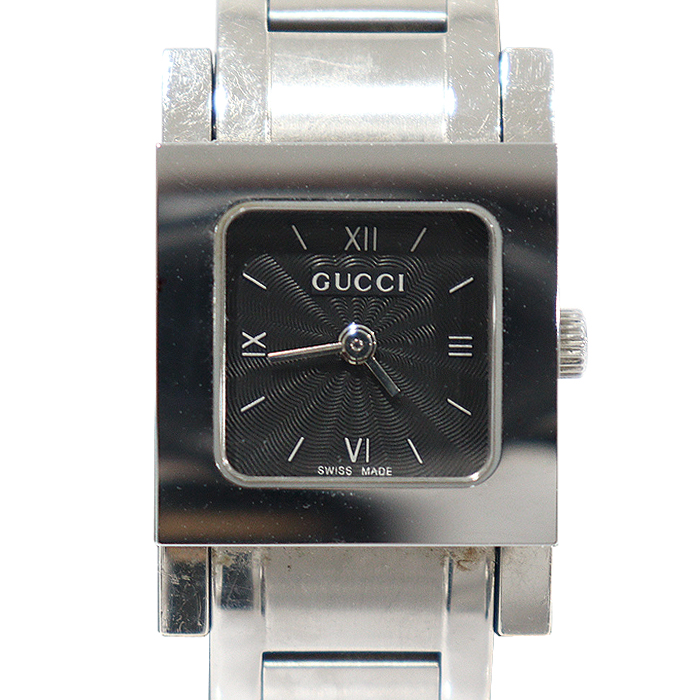 Gucci(구찌) 7900P 19MM 스틸 쿼츠 스퀘어 메탈 여성 시계