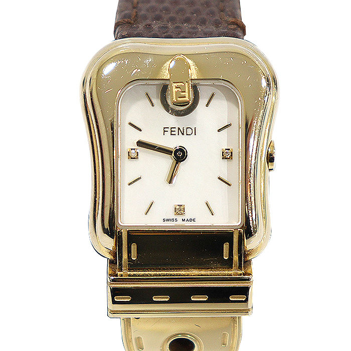Fendi(펜디) F382424522D1 3800L 22MM 스틸 쿼츠 3P 다이아 자개판 B-FENDI 여성 시계